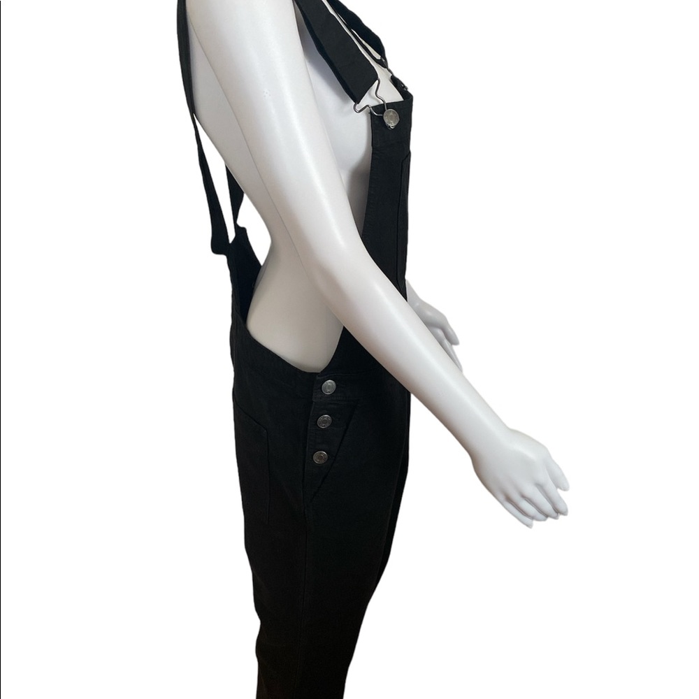 Black overalls